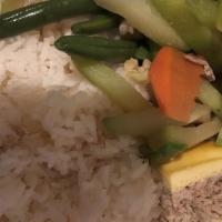 Cơm phần 2 món - Steamed rice with 2 items · Chọn 2 món