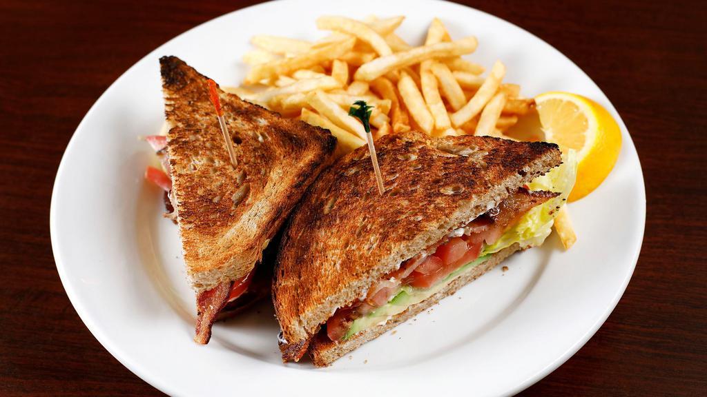 BLT Sandwich · Bacon, lettuce, tomato, avocado and mayo.