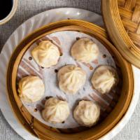 Shanghai Pork Dumpling 小籠包 · Pork wrapped in a dumpling skin and steamed to perfection.