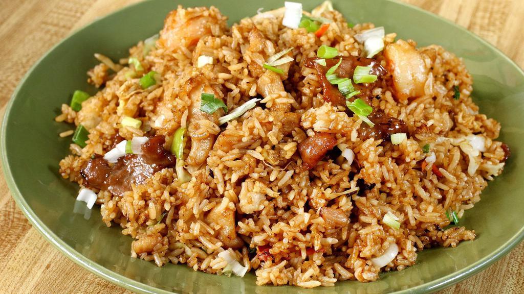 Fried Rice · Choice of beef, chicken, pork.