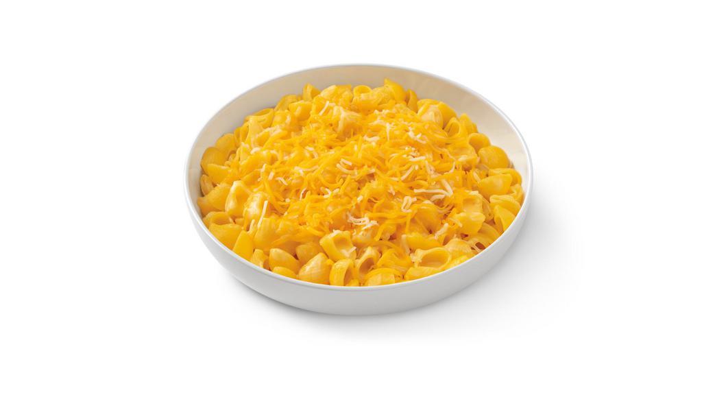 Gluten-Sensitive Pipette Mac · A classic blend of cheddar and jack cheeses, cream and pipette shells.   . V | G-S
