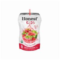 Honest Kids Organic Fruit Punch · No sugar added. Grape, strawberry, apple, watermelon juices and other ingredients…unite! | 3...