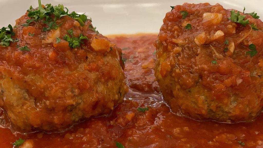 Meatballs 5 Star  · Gramma's recipe, in our special tomato sauce.