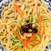 L1. Sichuan Style Spicy Cold Noodle · 四川涼麵