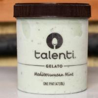 Talenti Mediterranean Mint · 1 Pint.