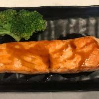 A18. Salmon Teriyaki · Grilled salmon with teriyaki sauce.