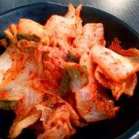 A4. Kimchi · Spicy fermented cabbage.