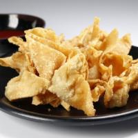 D14. Fried Wonton with Spicy Mayonnaise Sauce · Spicy.