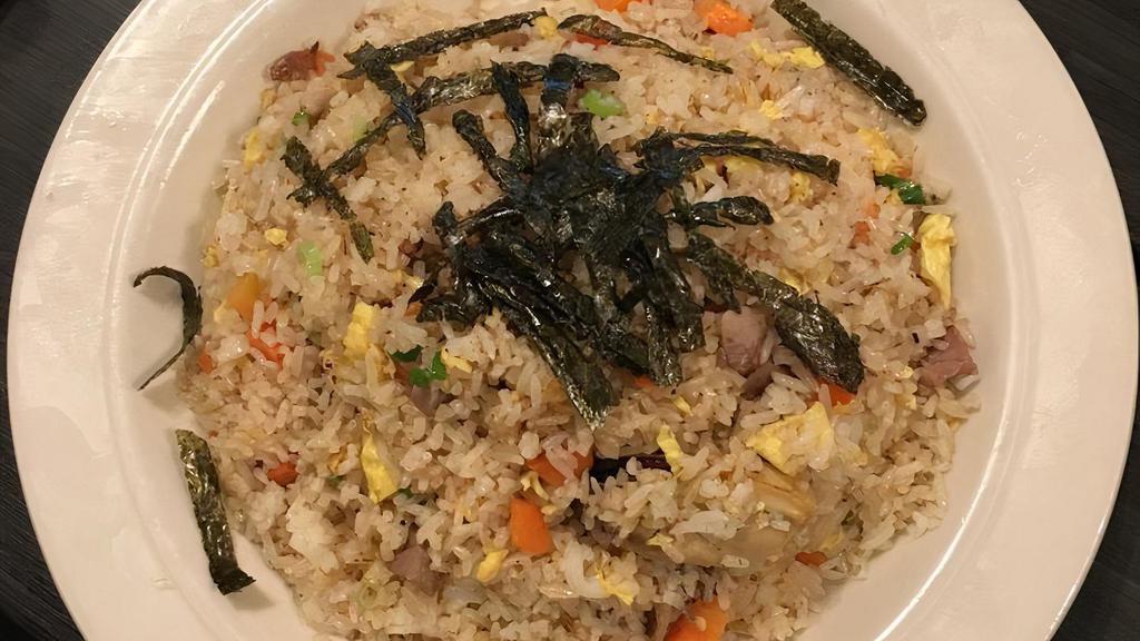 Fried Rice · Fried rice with choice of meat and vegetable.
