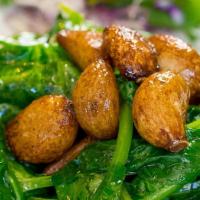 189. Roasted Garlic Pea Shoots · Hot and spicy can be altered according to your taste. vegetarian diet and low-sodium dishes ...