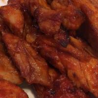 Spicy Chicken · Chicken thigh marinated in spicy house sauce (soy)