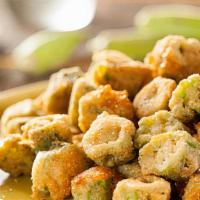 Fried Zucchini & Okra · If you think you don't like zucchini and okra it's because you've never tried this!. Perfect...