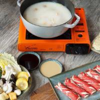 Hog Maw Chicken Hot Pot Combo 白胡椒皇豬肚雞火鍋套餐 · Combo contains : Hog Maw Chicken Pot + Hot Pot Ingredients + Soup Base (for hot pot)

Hot po...