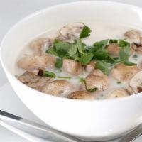 Tom Kar Chicken · Coconut milk soup
