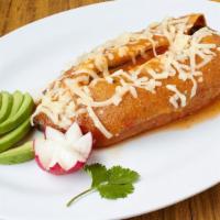 Chile Relleno · Hand Crafted Pasiilla pepper with cheese.