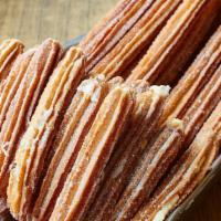 Churro · Fried Mexican pastry with sugar and cinnamon.