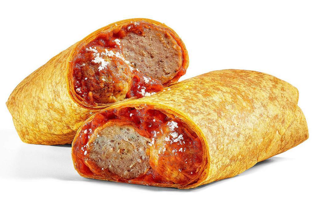 Meatball Marinara · Our Meatball Marinara wrap is a double portion of Italian-style meatballs in irresistible marinara sauce, with Parmesan cheese, in a wrap. Get yourself one.