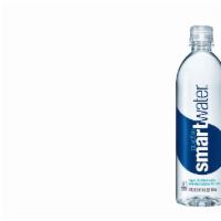 smartwater®  · Vapor-distilled water with added electrolytes for a pure, crisp taste.