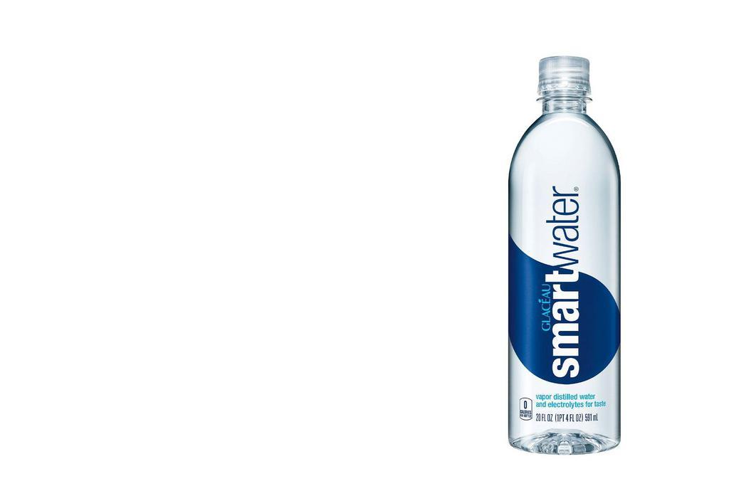 smartwater®  · Vapor-distilled water with added electrolytes for a pure, crisp taste.