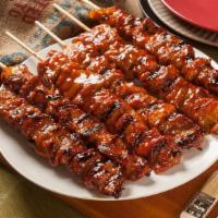 Pork Bbq (1Pc) · Sweet, salty, a tad spicy Filipino-style Kebob, thin sliced Pork marinated in Filipino-style...