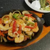 Fajita Platter · Mixed peppers, mushrooms and onions sauteed with your choice of meat.