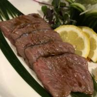 A-5 WAGYU | japanese beef · 2 piece wagyu sashimi