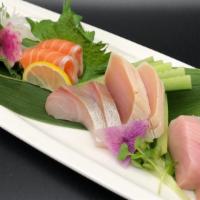 SASHIMI MORIAWASE | 3 KIND · 3 kinds of seasonal sashimi | 2 ea