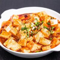 Vegetarian Mapo Tofu （素麻婆豆腐) · Vegan, 素麻婆豆腐 (全素）
