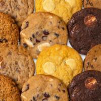 Try Them All Box · A variety of 12 freshly baked year-round gourmet cookies:
Chocolate Chunk, Triple Chocolate ...