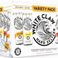 White Claw Variety Pack Flavor Collection No. 2 > 12pk 12oz Can ABV 5% · Mango, Lemon, Watermelon and Tangerine!              White Claw Hard Seltzer is the nation's...