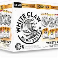 White Claw Hard Seltzer Iced Tea Variety Pack 12pk 12oz Can ABV 5% · White Claw® Hard Seltzer is the nation's leading hard seltzer known for pure, crisp refreshm...