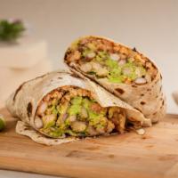 Pollo Asada Burrito · A 12 inch tortilla filled with Pollo Asada Burrito, rice, beans, avocado, sour cream, onions...