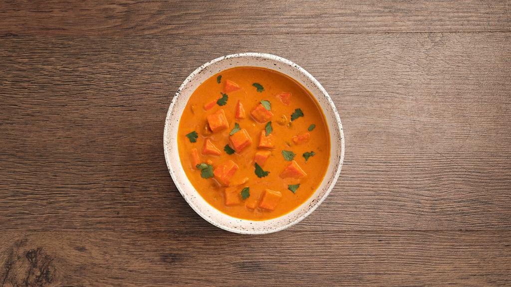 Paneer Masala · Indian paneer cheese cooked with yogurt and spices.