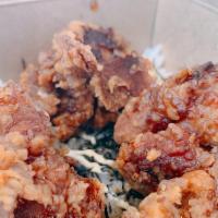 Chicken Karaage / 鶏の唐揚げ · Crispy fried chicken prepared in special seasoning.