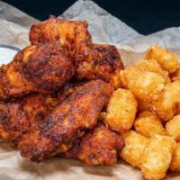 Wing Combo · Big-Ass Bone-In wings tossed in sauce of your choosing, served with 1 side and 1 dipping sau...