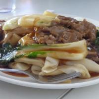 Chicken or Beef Chow Fun · 