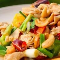 Cashew Nut · Sautéed cashew nuts, onion, bell pepper and broccoli with sweet chili paste