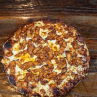 BBQ Chicken · Our special western BBQ sauce tops this BBQ creation with mozzarella cheese and marinated bo...