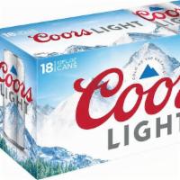 Coors Light 18 Pack 12 Oz · 