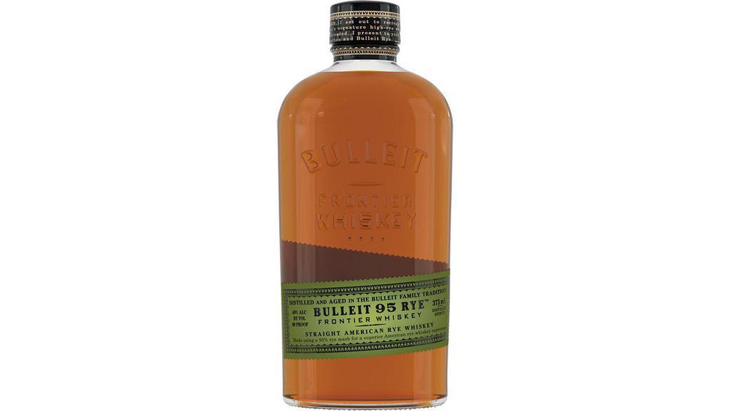 Bulleit Rye Whiskey (375 ml) (Whiskey) · Bulleit Rye is an award-winning, straight rye whiskey with a character of unparalleled spice and complexity. Released in 2011, it continues to enjoy recognition as one of the highest quality ryes available. Russet in color, with rich oaky aromas. The taste is exceptionally smooth, with hints of vanilla, honey, and spice. Finish is crisp and clean, with long, lingering flavors.