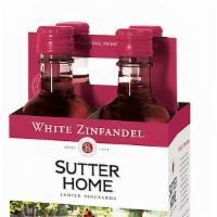Sutter Home White Zinfandel 4-Pack, 1.87 ml (Wine) · 