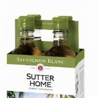 Sutter Home Sauvignon Blanc 4-Pack, 1.87 ml (Wine) · 