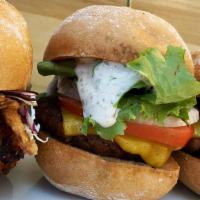 Three Little Burgers · Gluten-free. Everything is gonna be alright with these tasty gluten-free sliders. Choose 3 o...