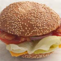 4A. BLT Sandwich · Crispy Bacon, American Cheese, Green Lettuce, Tomato, Mayo