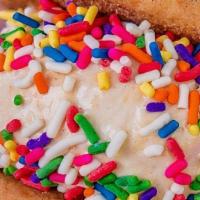 Cookie Sandwich · One ice cream sandwich made with Super Premium ice cream and two freshly baked cookies. Both...