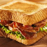 Classic Sleeper Sandwich · Fresh strips of bacon, salsa lito turkey, swiss cheese and mills sauce on fresh roll of swee...