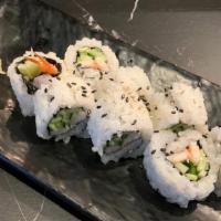 New York · Shrimp and cucumber roll