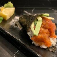 Spicy Tuna Hand Roll · Spicy food.