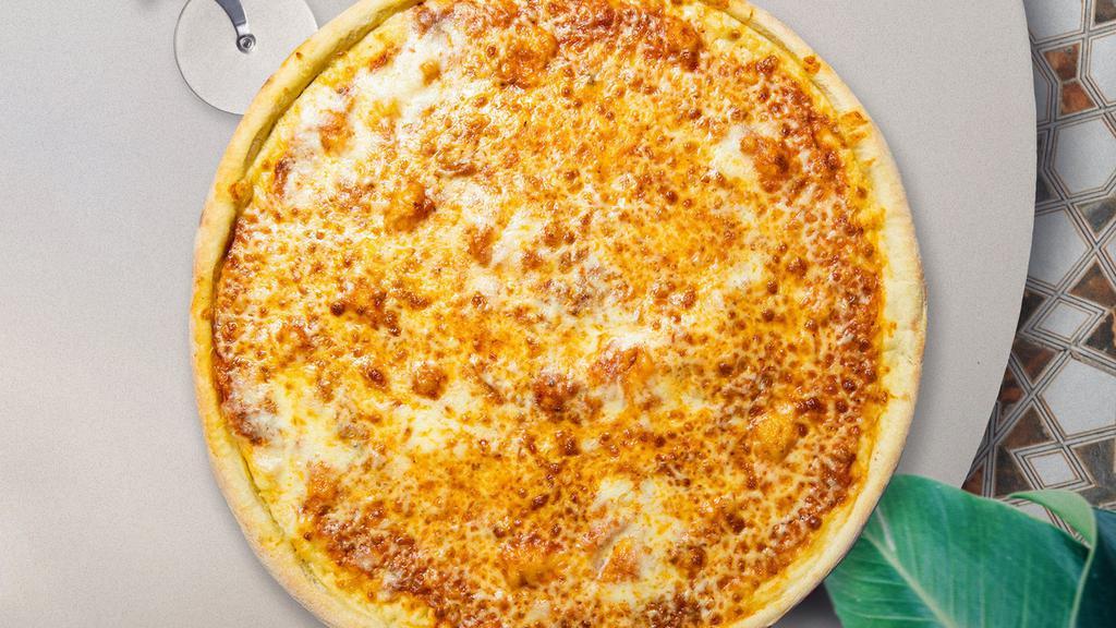 Always Cheese Pizza  · Fresh tomato sauce, shredded mozzarella baked on a hand-tossed dough