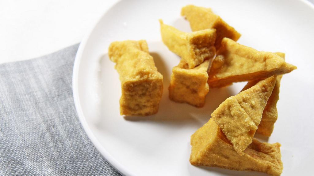 Agedashi Tofu · Deep fried tofu with homemade ponzu sauce.